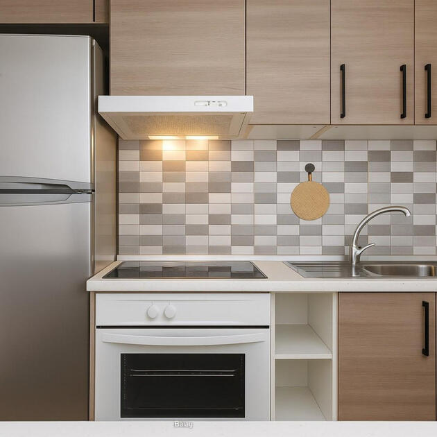 Kitchen - Apartament Vali Torrevieja holiday rental Kitchen of Apartament Vali in Torrevieja fully equiped for tasty food in Costa Blanca